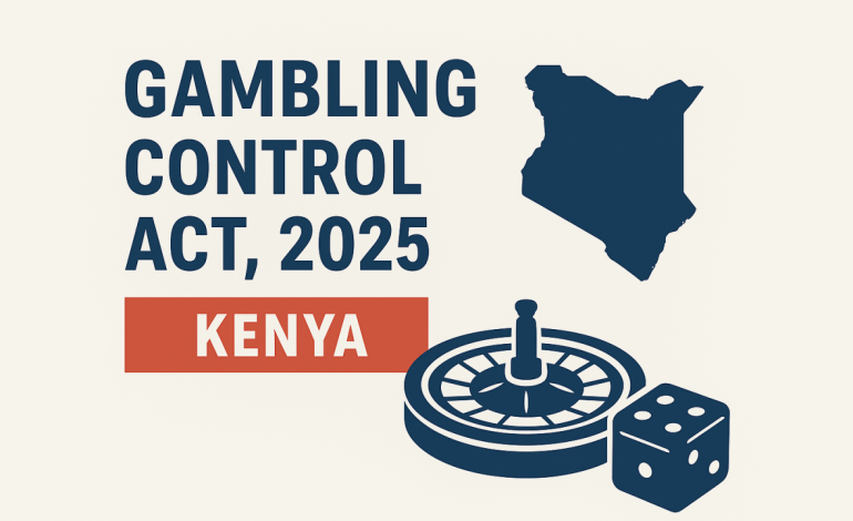 Kenya Gambling Control Act Regulations Open For Public Review