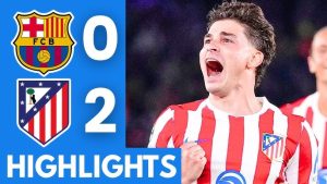 Barcelona vs Atletico, Madrid Stun Rivals At Camp Nou