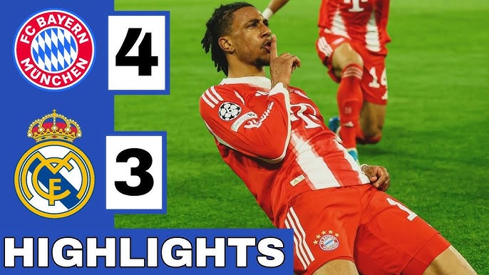 Bayern vs Real Madrid, Late Goals Seal 4-3 Thriller