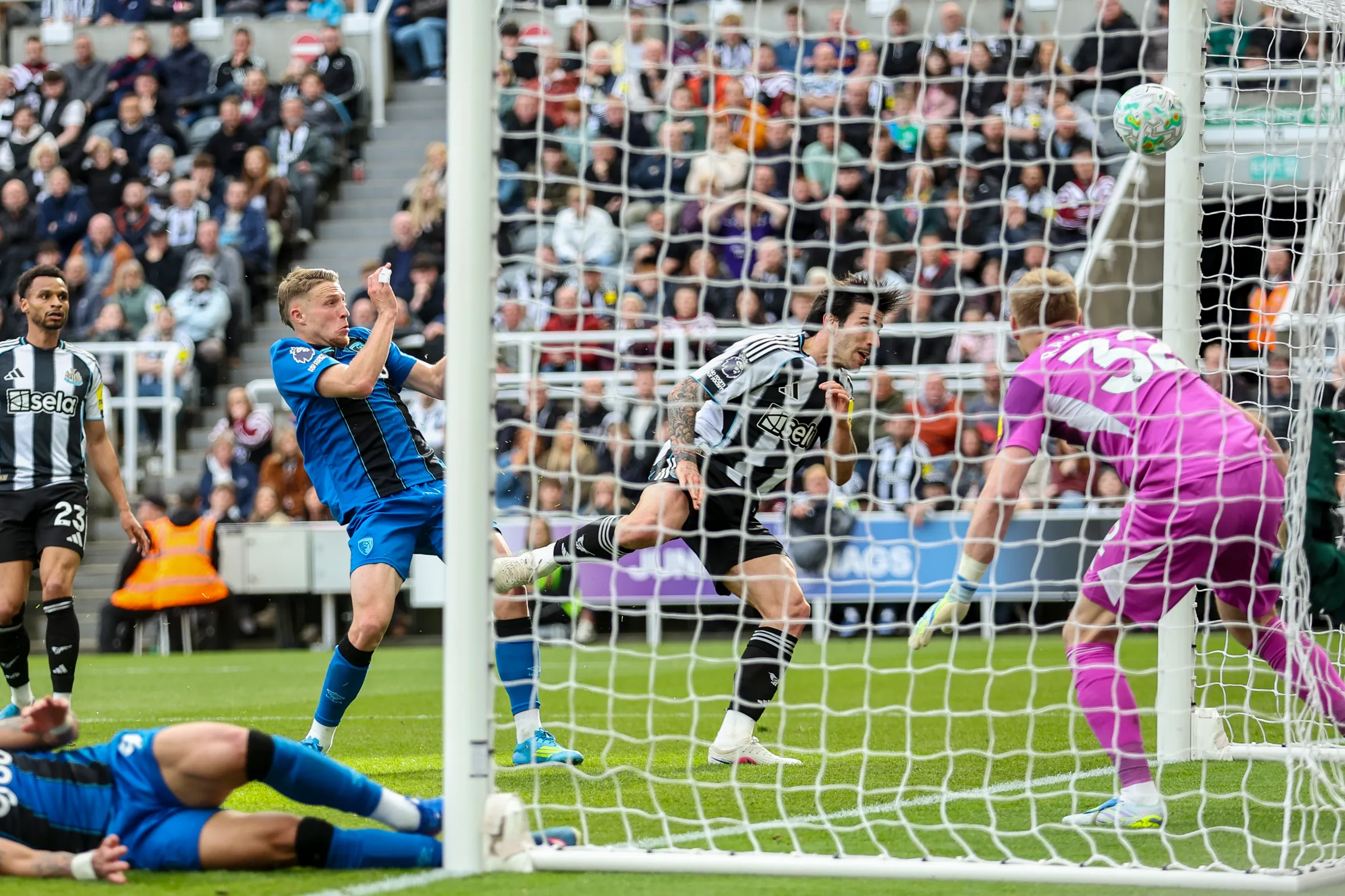 The Newcastle vs Bournemouth result brings an away win