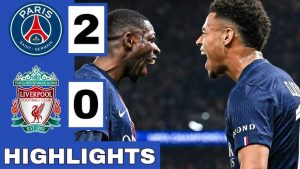 PSG vs Liverpool, French Giants Dominate The Reds