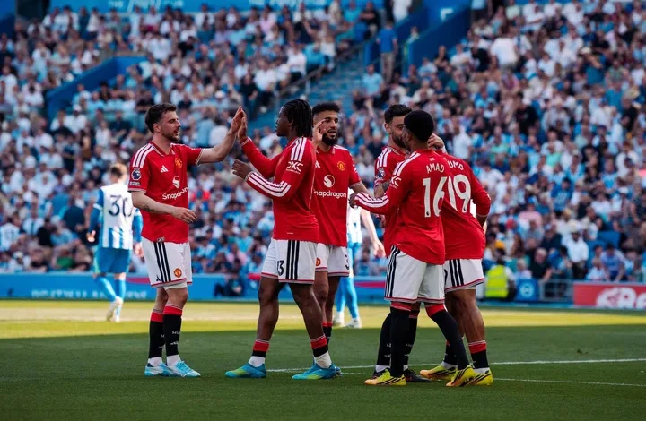 Man Utd beat Brighton
