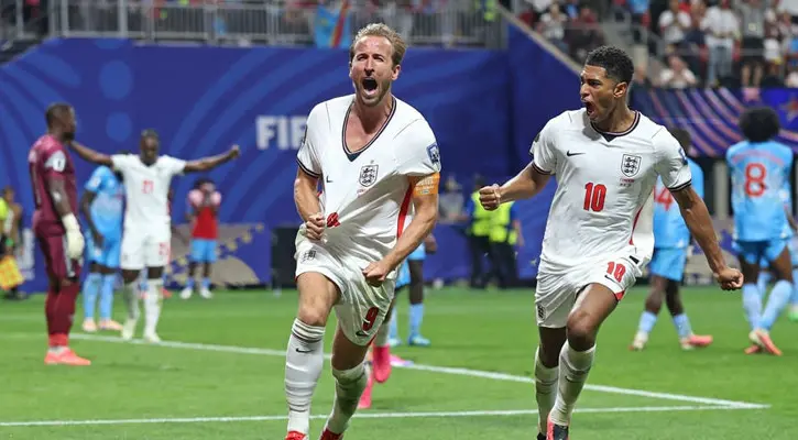 England 2-1 DR Congo: Kane Double Rescues Three Lions in Atlanta